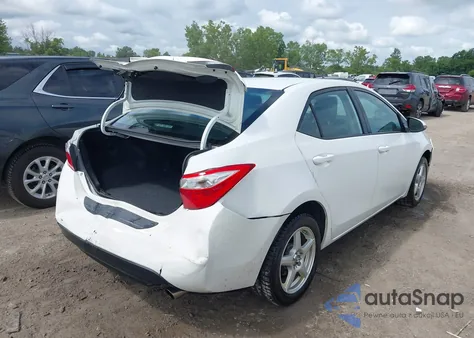 2015 Toyota Corolla S Plus из США, поврежденный, VIN 2T1BURHE5FC441302